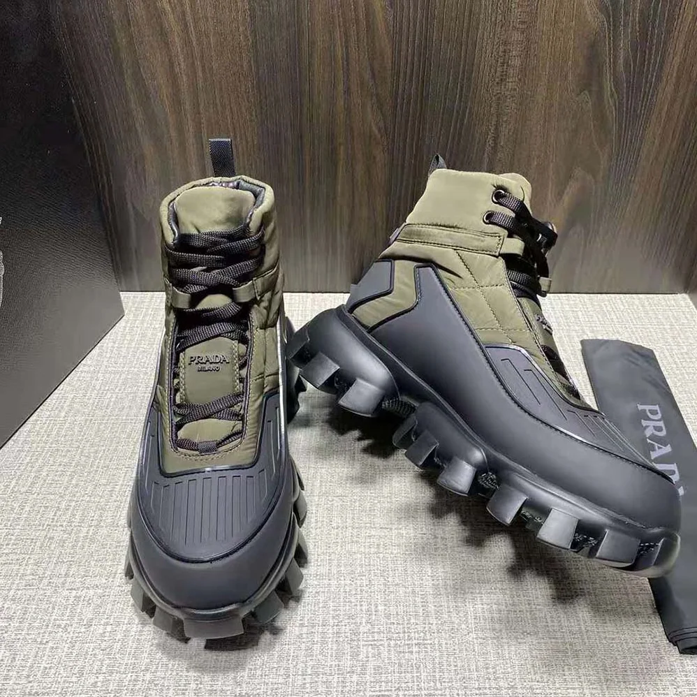 Prada Cloudbust Thunder Sneakers for Women in Dark Green Prada Cloudbust Thunder Sneakers for Women in Dark Green