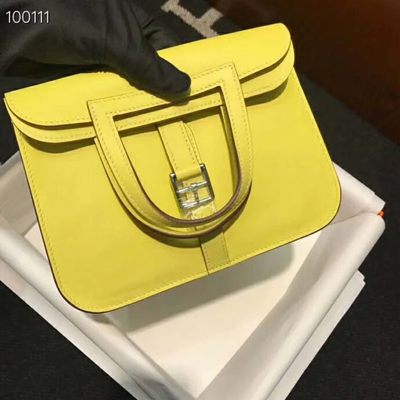 Hermes Bag in Swift Calfskin in Yellow Hermes Bag in Swift Calfskin in Yellow