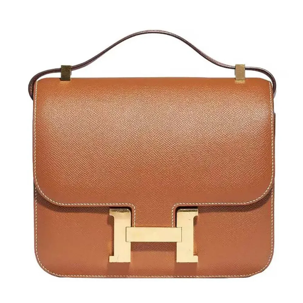 Hermes Constance 24 Bag Epsom Leather for Women in Brown/Gold Hermes Constance 24 Bag Epsom Leather for Women in Brown/Gold
