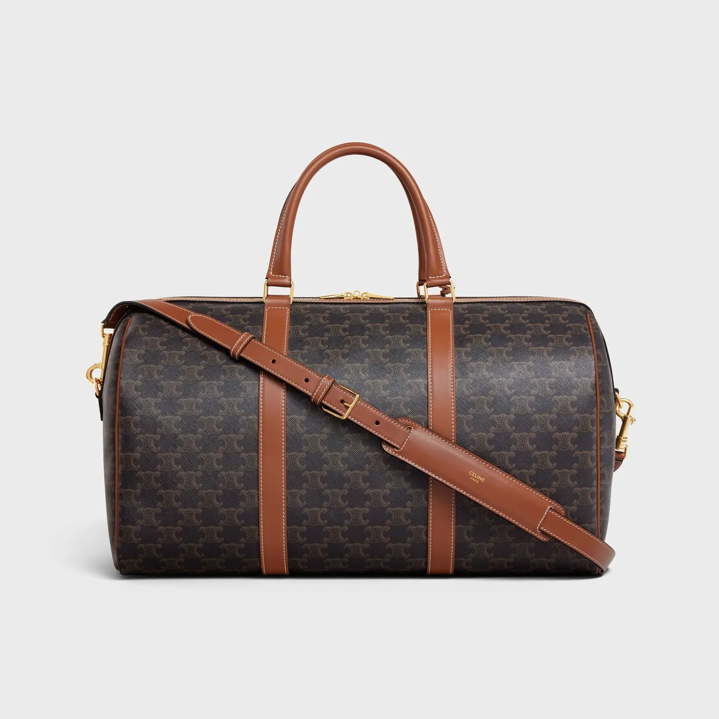 Celine Medium Travel Bag Tan / .04LU Celine Medium Travel Bag Tan / .04LU