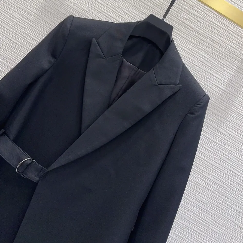 Loewe Draped Jacket In Wool for Women in Black