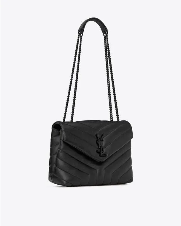 LOULOU SMALL IN QUILTED LEATHER