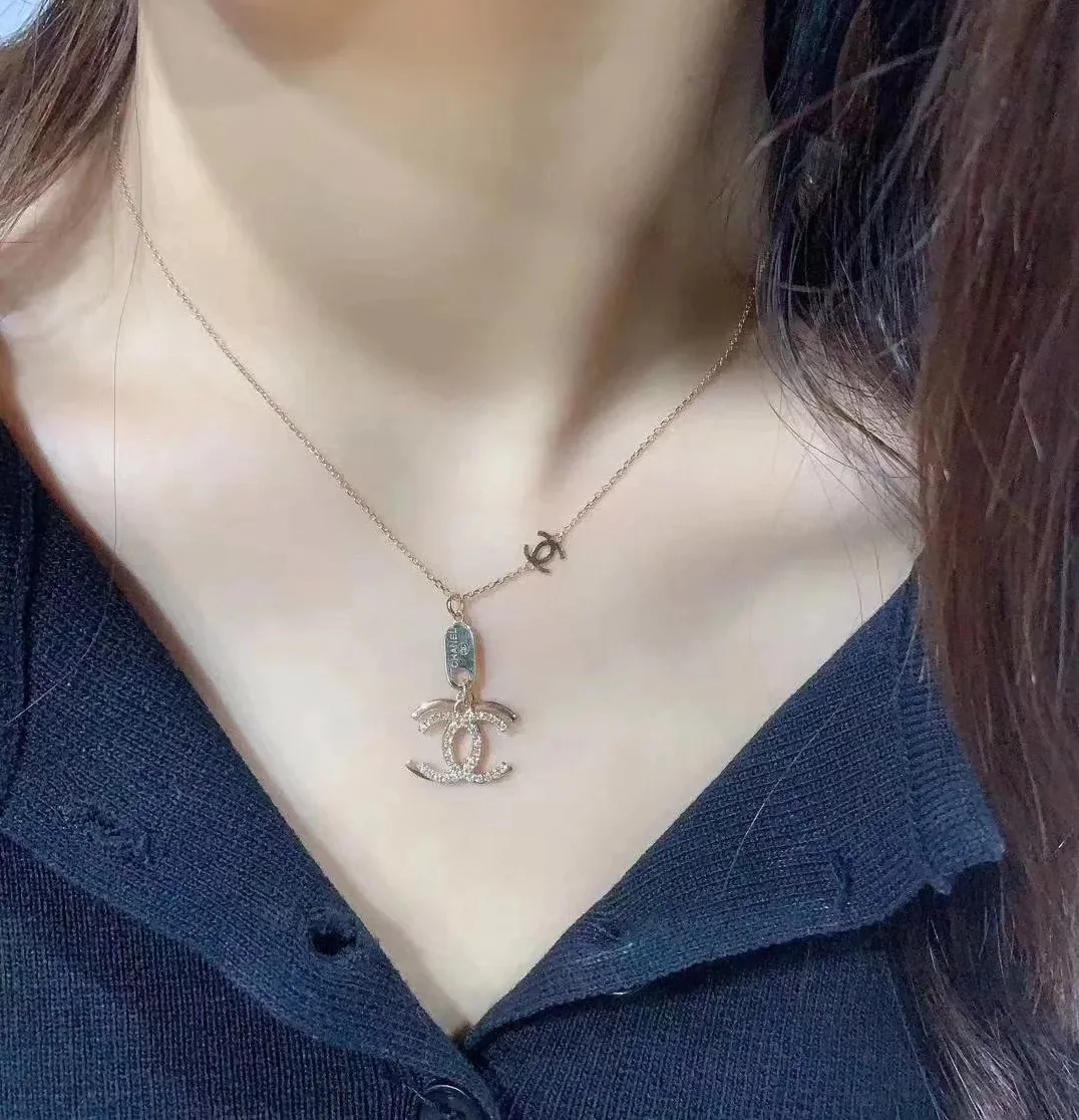 Chanel Double C Necklace Gold Chanel Double C Necklace Gold