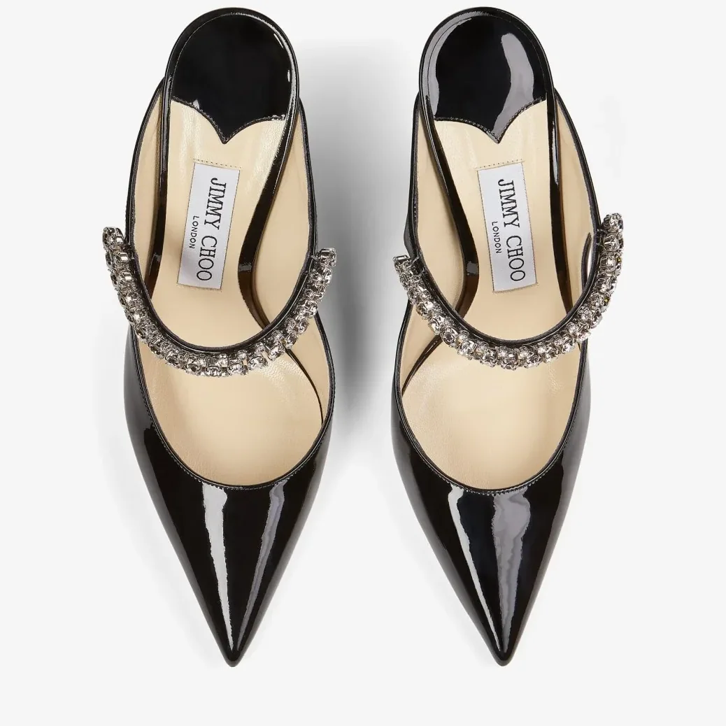 Jimmy Choo Bing 100 Black BING100PAT Jimmy Choo Bing 100 Black BING100PAT