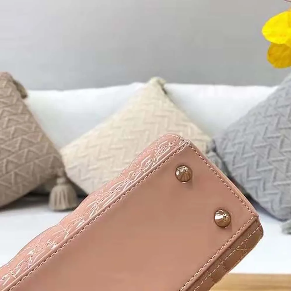 Dior Small Lady Dior Bag Patent Calfskin