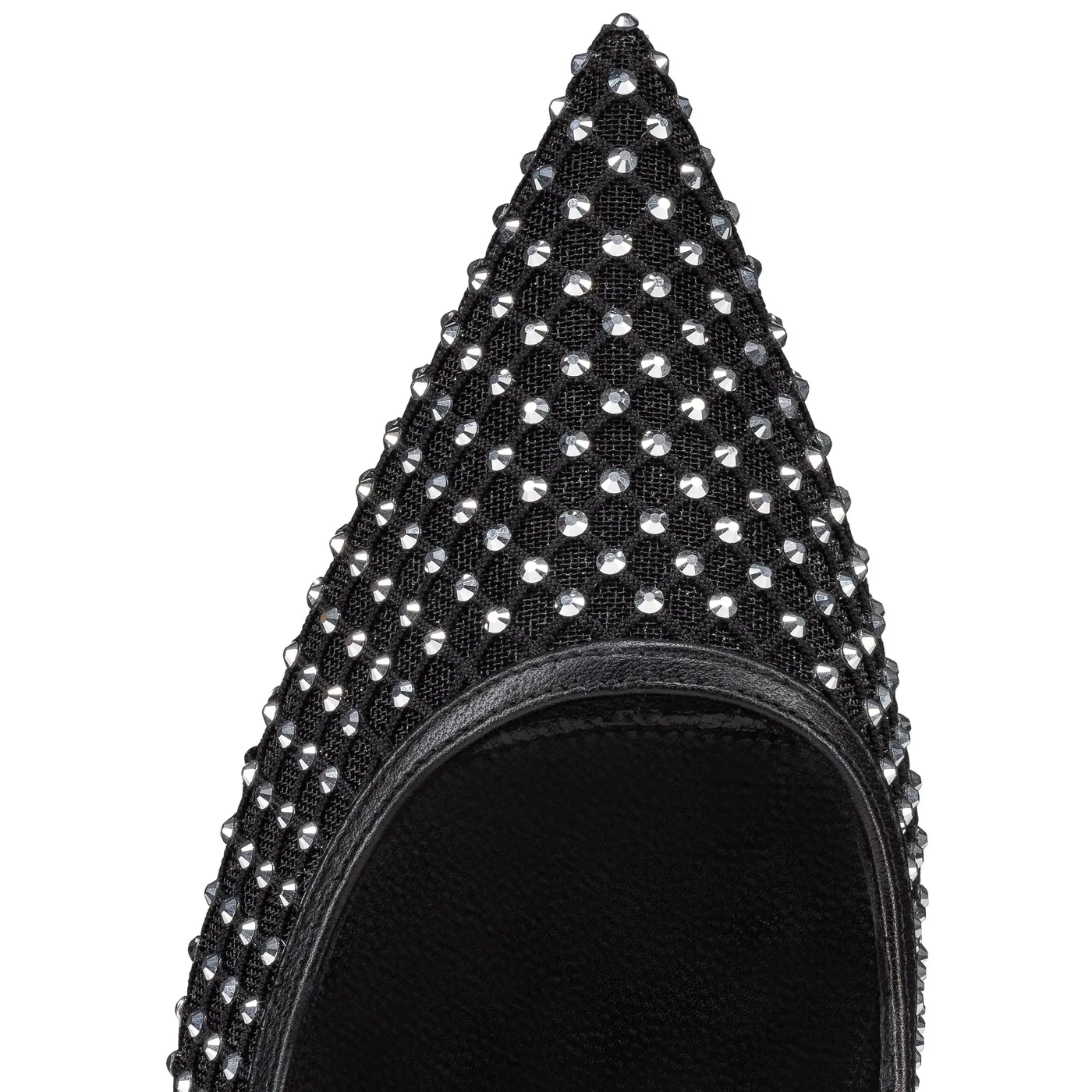 Christian Louboutin Apostropha Mesh Strass Pumps Black Christian Louboutin Apostropha Mesh Strass Pumps Black