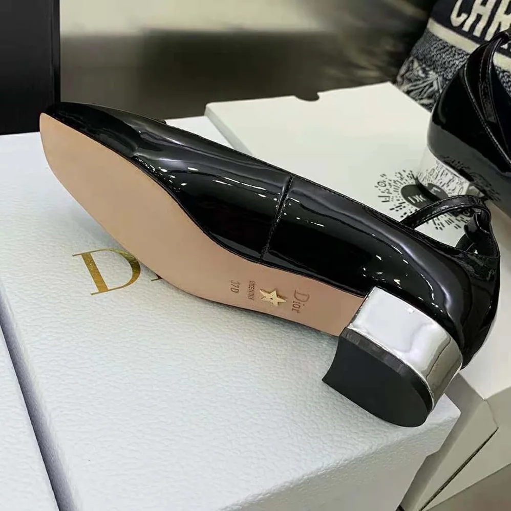 Dior La Parisienne Dior Pump Black Patent Calfskin for Women Dior La Parisienne Dior Pump Black Patent Calfskin for Women