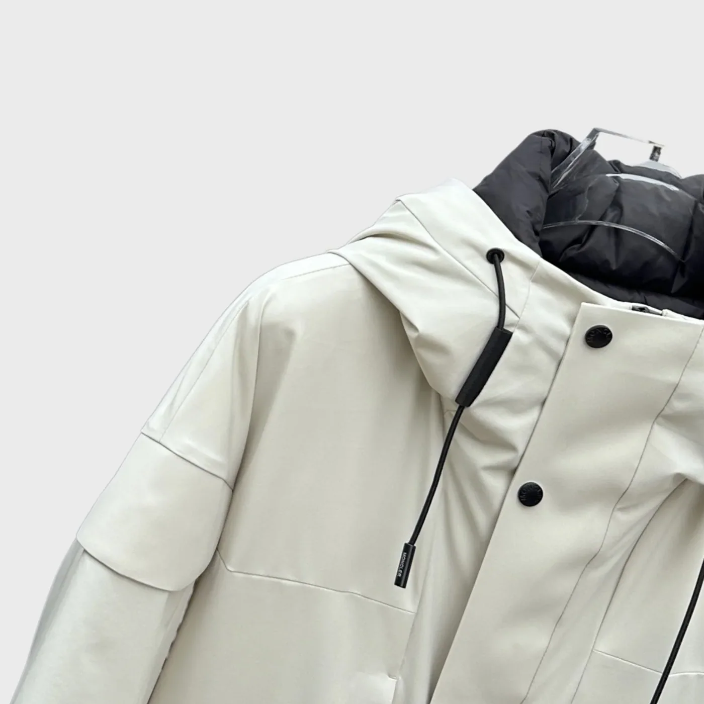 Moncler Technical Hooded Jacket White Moncler Technical Hooded Jacket White