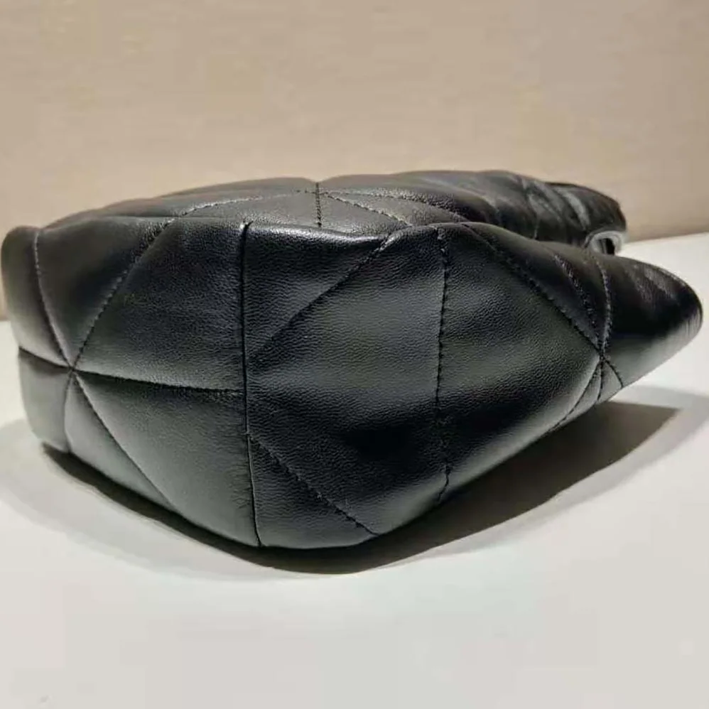 Prada Small Nappa-Leather Tote Bag with Topstitching for Women Prada Small Nappa-Leather Tote Bag with Topstitching for Women