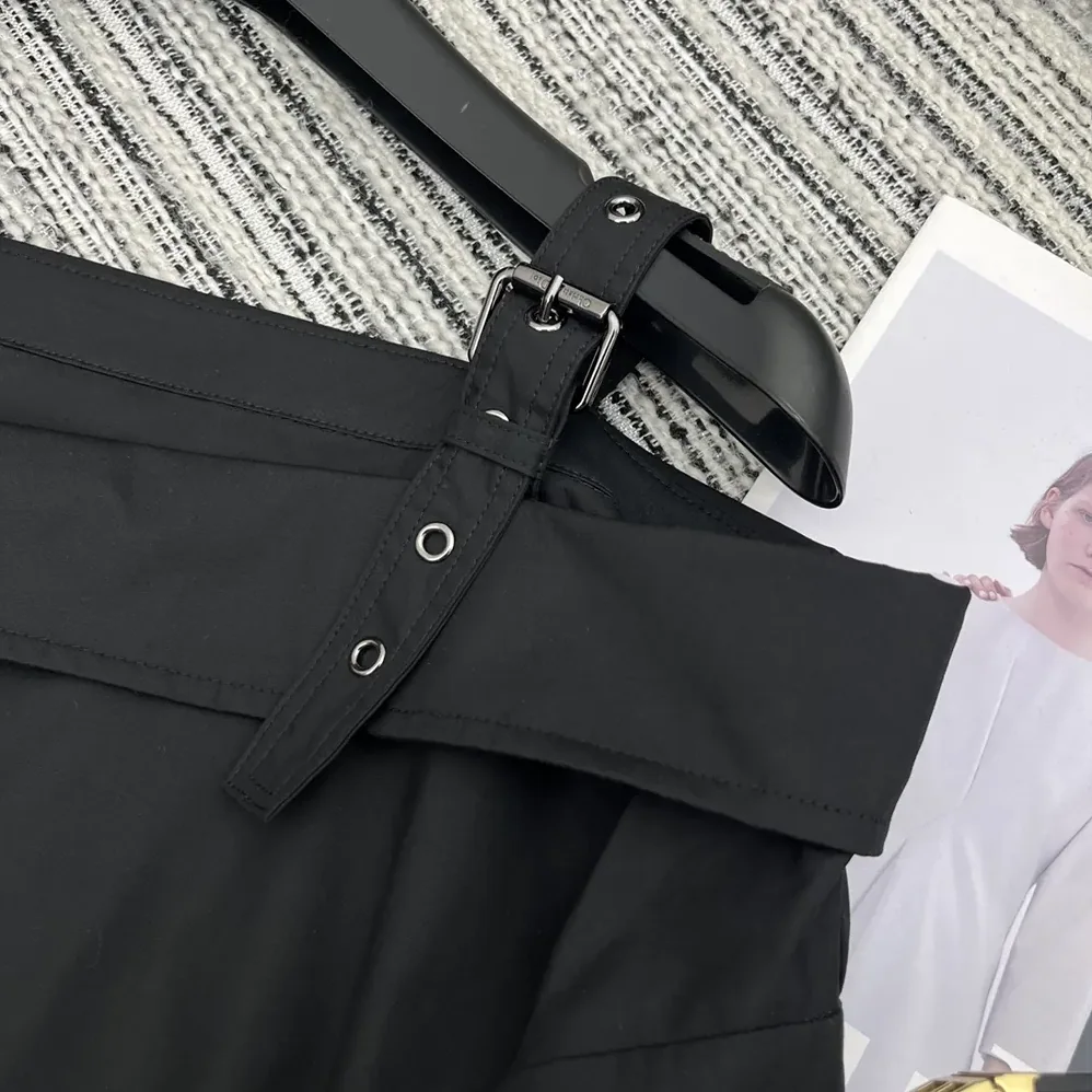 Dior Shirtdress Black Lightweight Cotton and Silk Poplin for Women