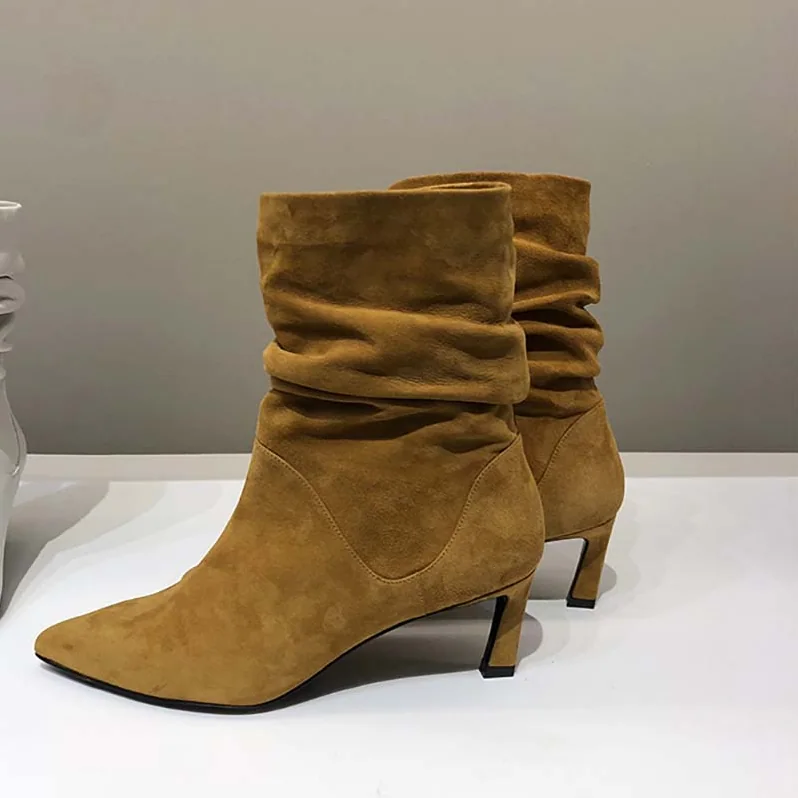 Stuart Weitzman Shoes The Demibenatar Bootie 55mm Heel for Women in Brown Stuart Weitzman Shoes The Demibenatar Bootie 55mm Heel for Women in Brown