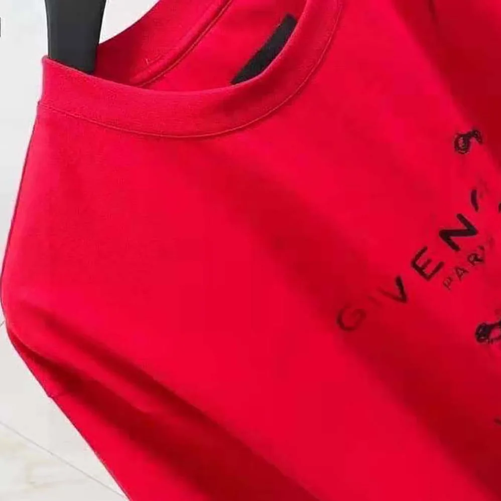 Givenchy Oversized T-Shirt with Trompe-L oeil Effect for Men in Red