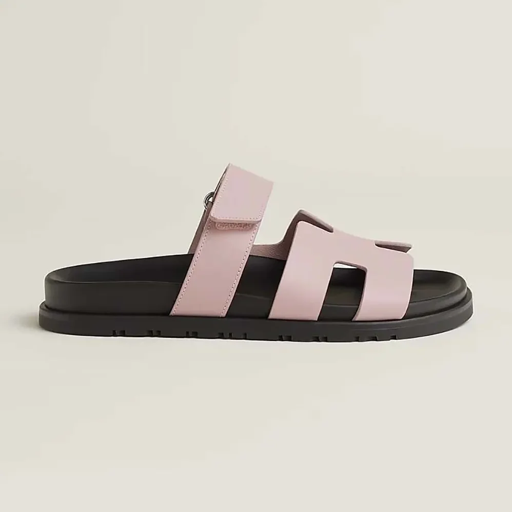 Hermes Chypre Sandal for Unisex in Pink Hermes Chypre Sandal for Unisex in Pink