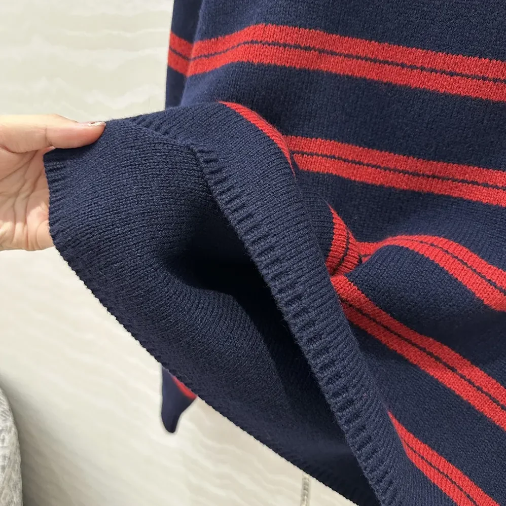 Miu Miu Shetland Wool Crew for Women in neck Sweater
