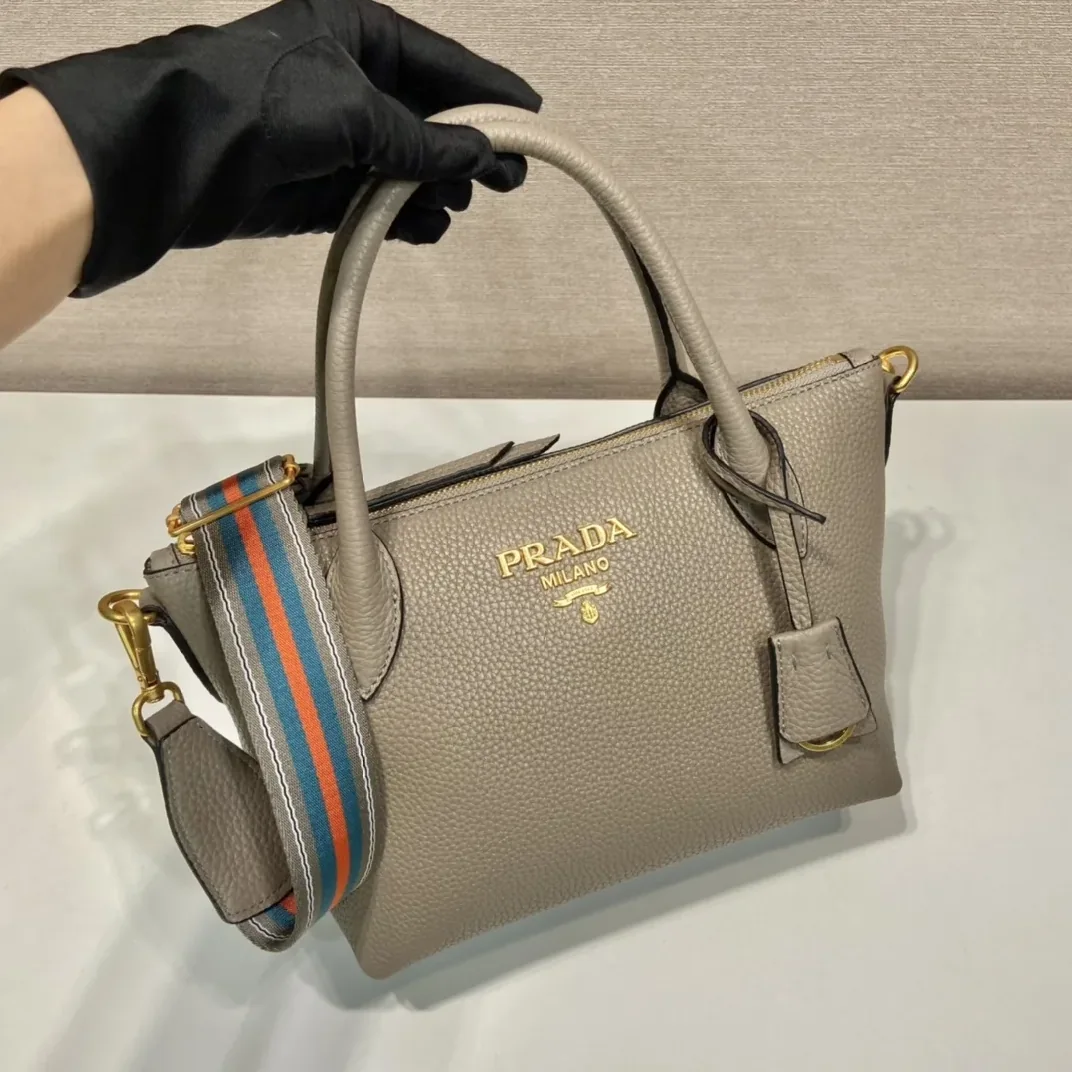Prada Saffiano Mini Bag Beige