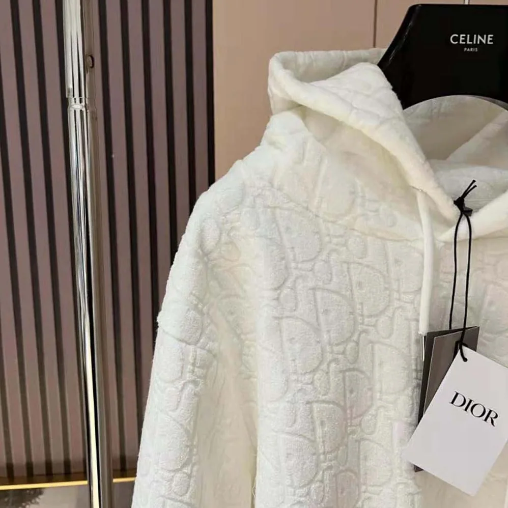 Dior Dior Oblique Hooded Sweatshirt Relaxed Fit for Men