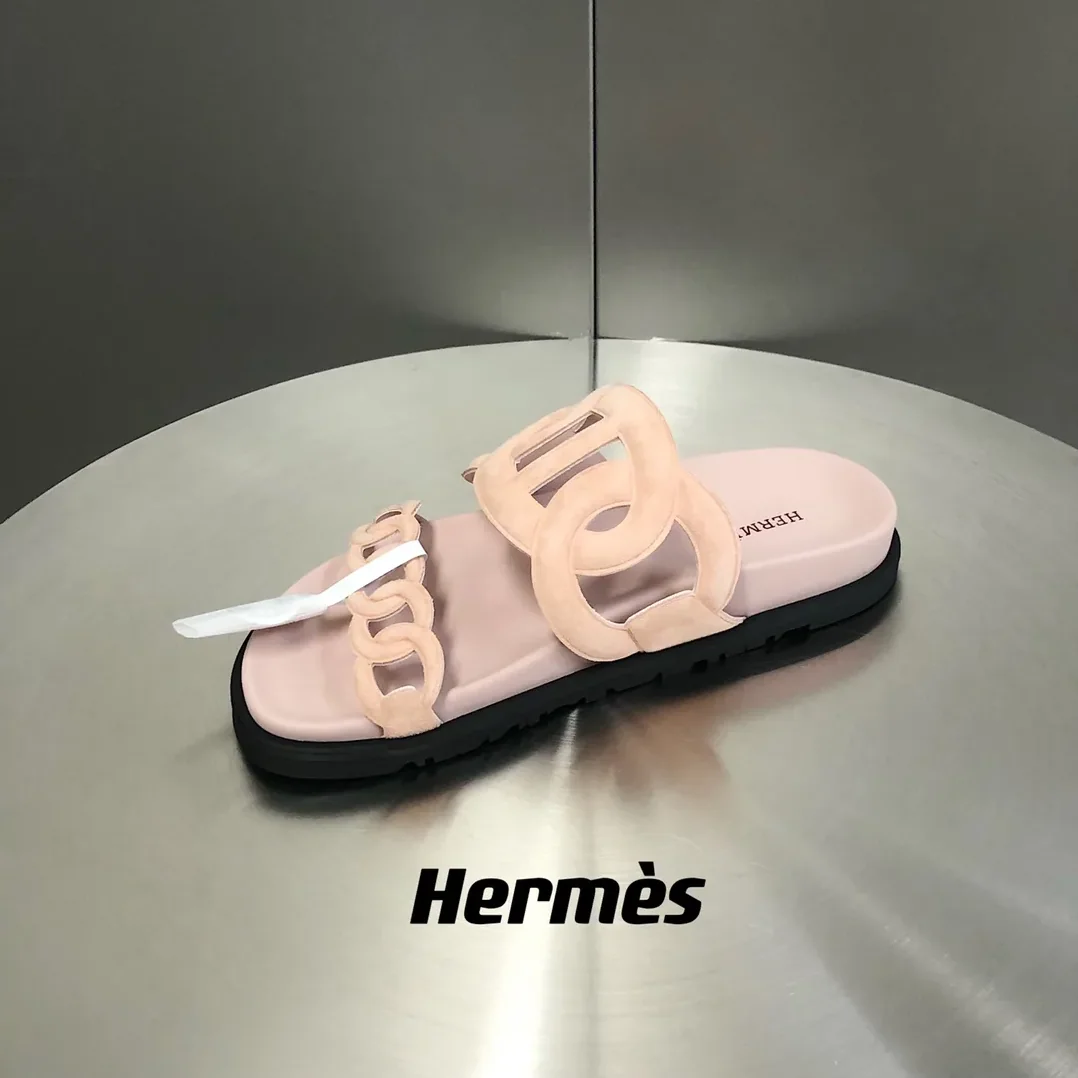 Hermes Extra Sandal Light Pink Hermes Extra Sandal Light Pink
