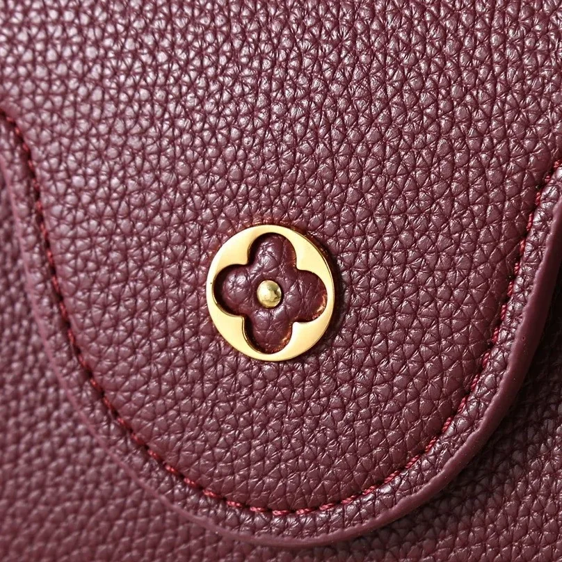 Louis Vuitton Capucines BB Top Handle Bag / Plum Purple Silver/ Gold Hardware Louis Vuitton Capucines BB Top Handle Bag / Plum Purple Silver/ Gold Hardware