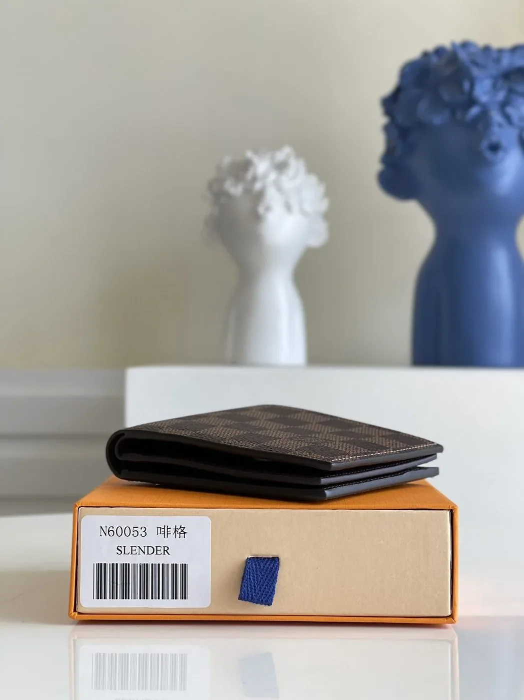 Louis Vuitton Amerigo Wallet Damier Ebene Louis Vuitton Amerigo Wallet Damier Ebene