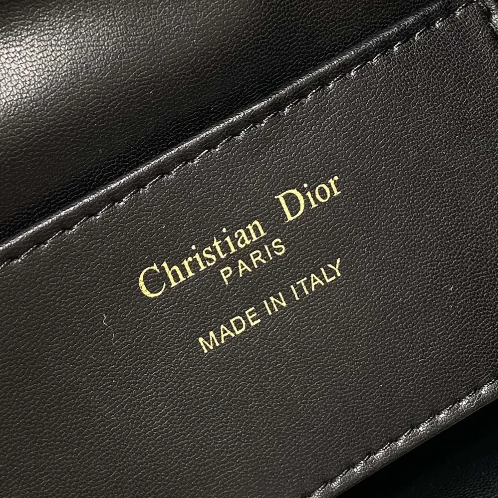 Dior Small Dior Caro Backpack Black Tweed with White Cannage Motif for Women Dior Small Dior Caro Backpack Black Tweed with White Cannage Motif for Women