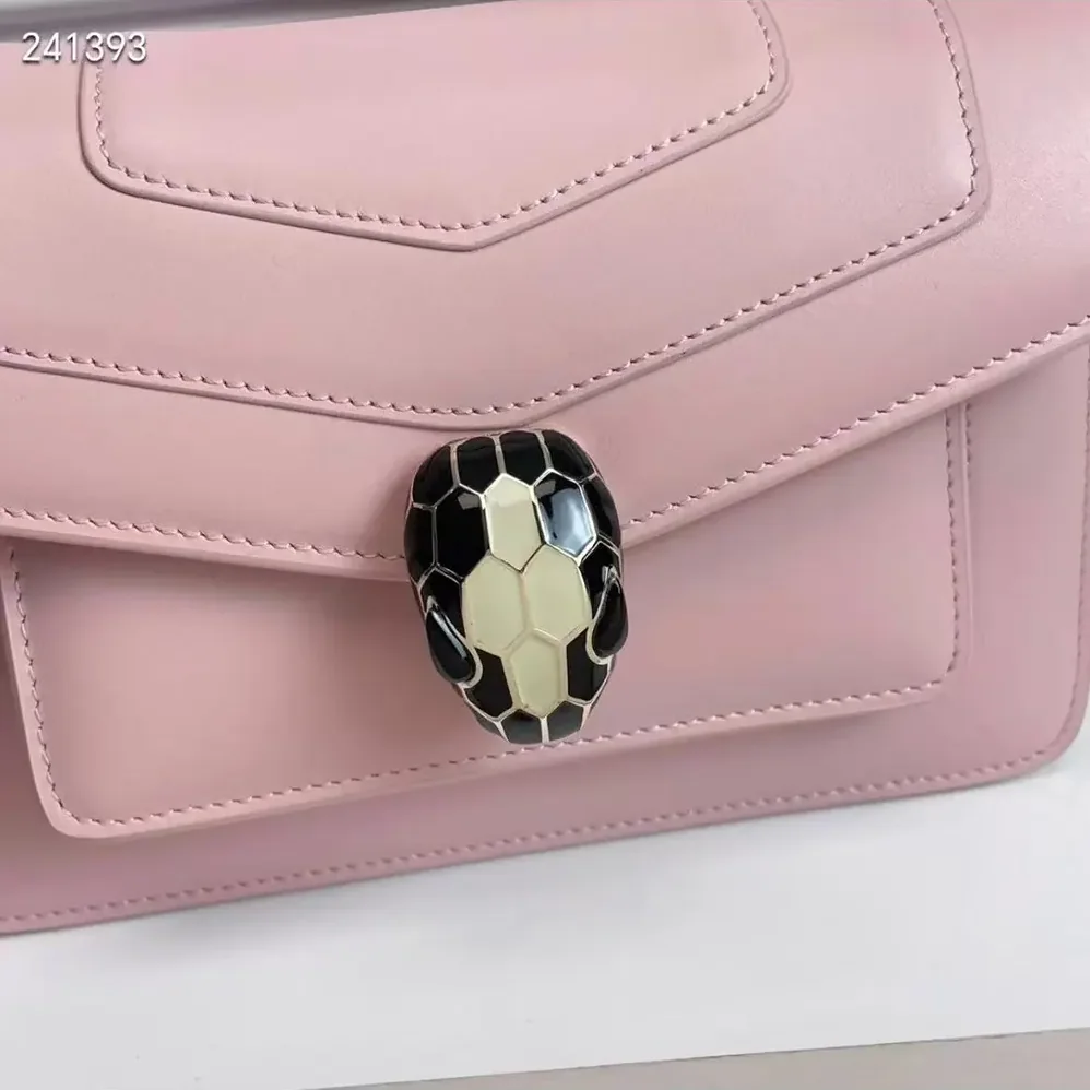 Bvlgari Mini Serpenti Forever East-West Shoulder Bag for Women in Pink Bvlgari Mini Serpenti Forever East-West Shoulder Bag for Women in Pink