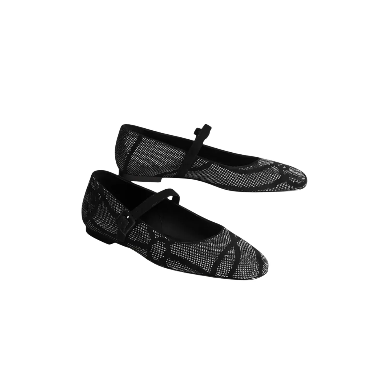 Hermes Light Ballet Flats Noir