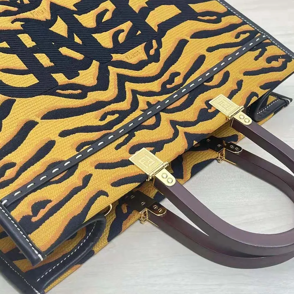 Fendi Sunshine Medium Shopper Bag From the Spring Festival Capsule Collection for Women