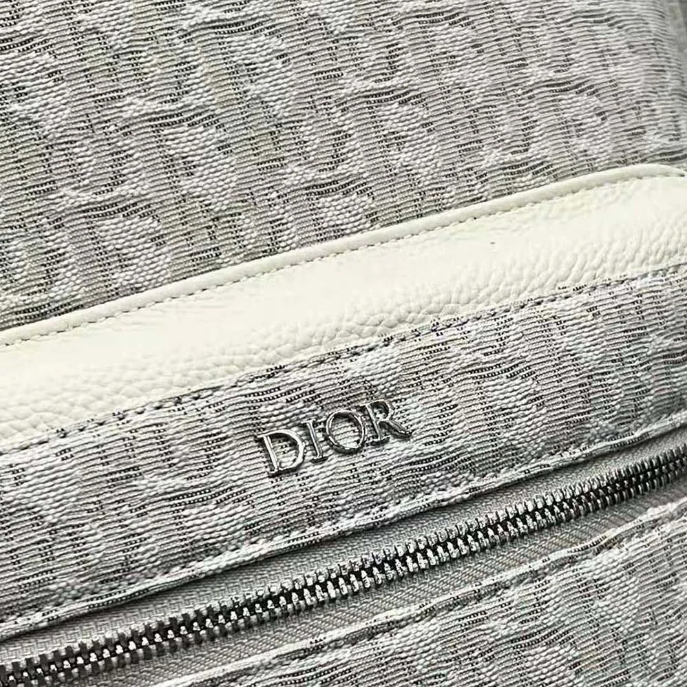 Dior Rider Backpack Beige Dior Oblique Jacquard for Men