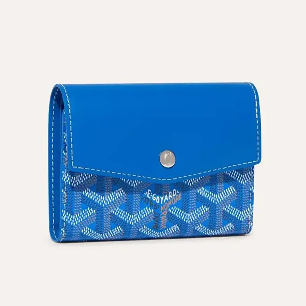 Goyard Saint Gabrie Wallet for Unisex in Blue