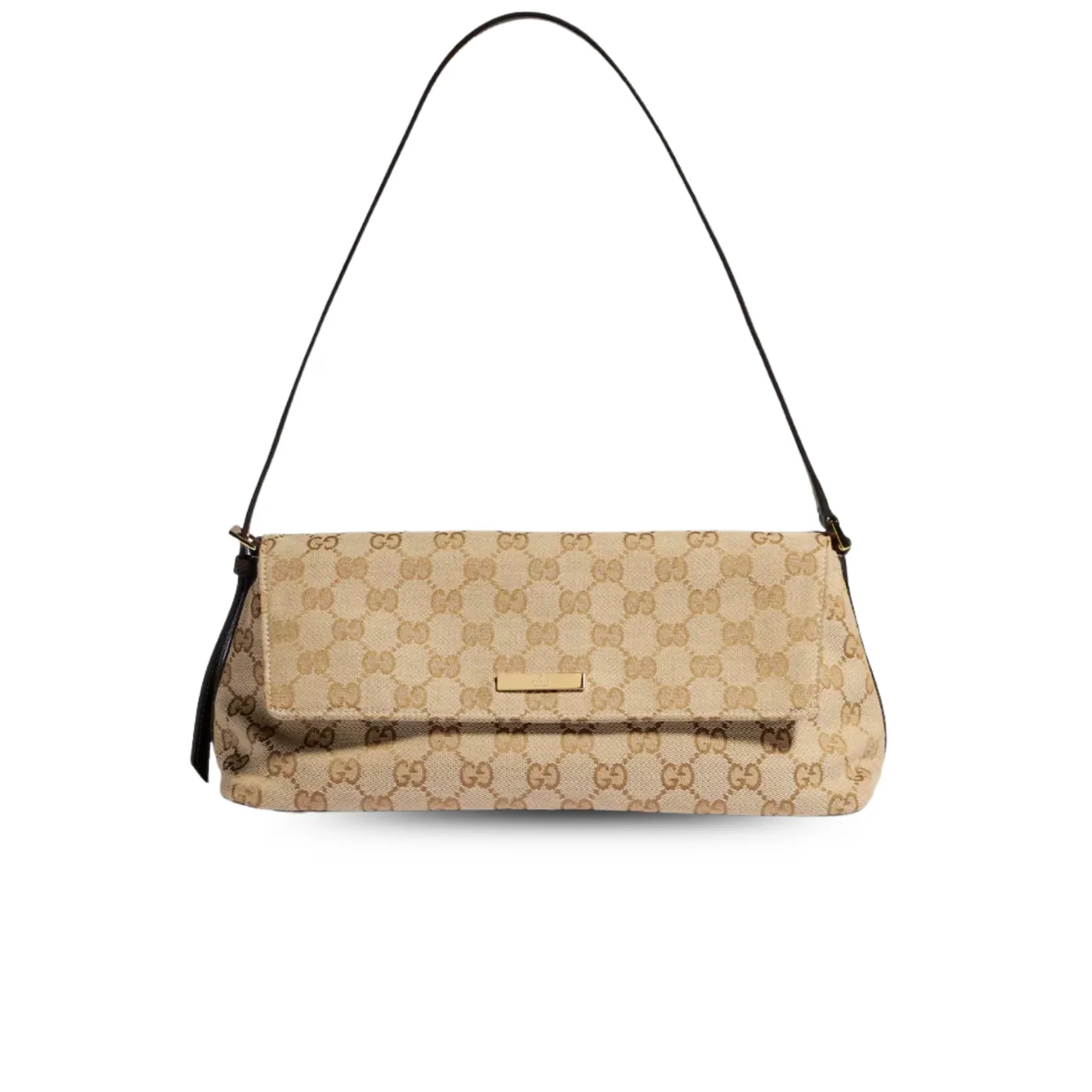 Gucci Madison Medium Shoulder Bag / Sand/ Dark Brown Gold Hardware