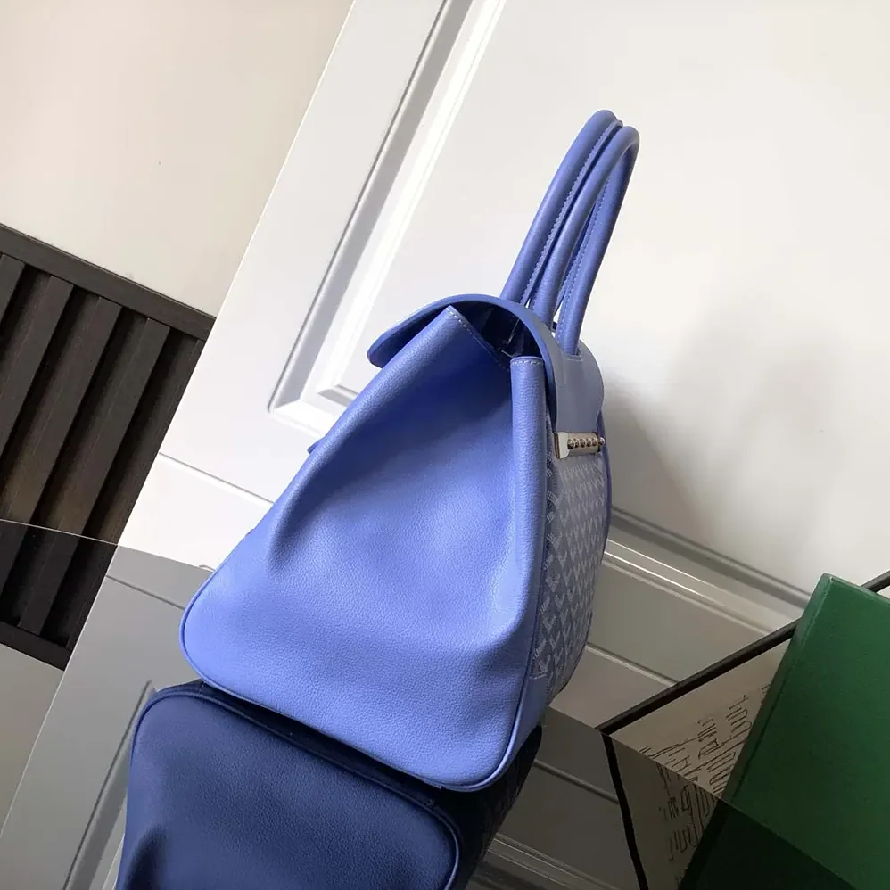 Goyard Saïgon Tote Bag for Women in Blue Goyard Saïgon Tote Bag for Women in Blue