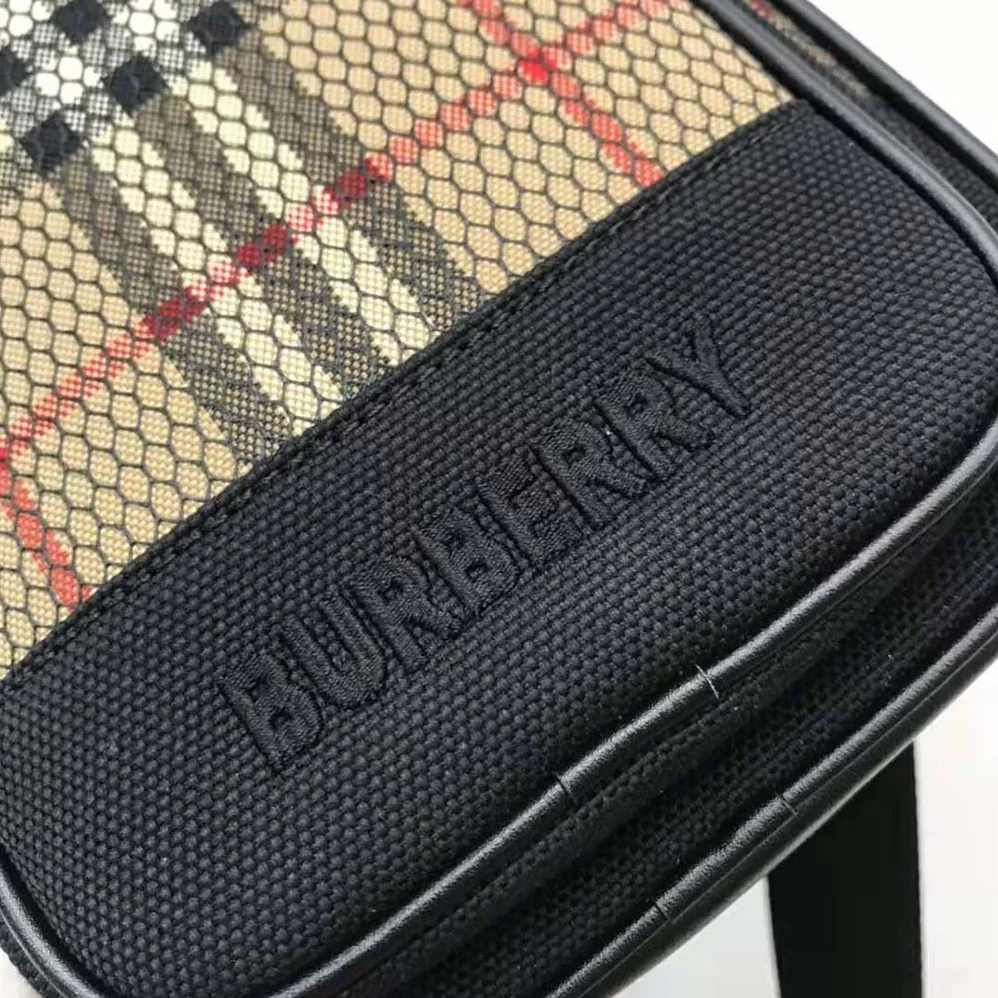 Burberry Freddie Bag in Burberry Check Cotton and Layered for Women Burberry Freddie Bag in Burberry Check Cotton and Layered for Women