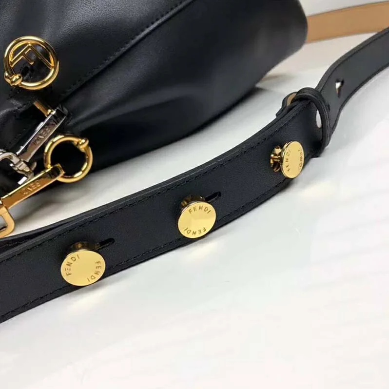 Fendi Mon Tresor Blue Leather Mini for Women in Bag