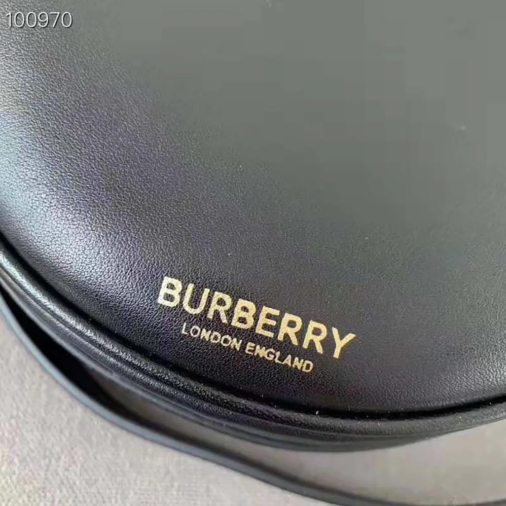 Burberry Leather Louise Bag for Women in Black Burberry Leather Louise Bag for Women in Black