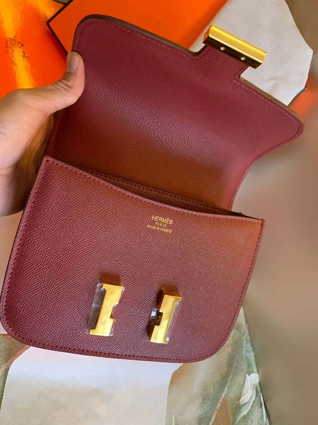 Constance Burgundy in Pink/Orange / Constance Burgundy in Pink/Orange /