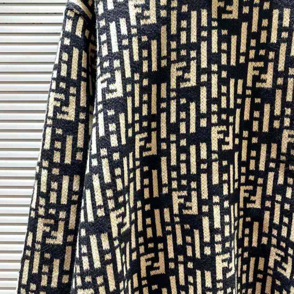 Fendi Regular-fit Sweater with High Collar for Women