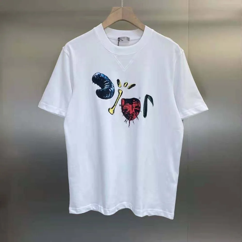 Dior Oversized Cactus Jack Dior T for Men in shirt White Cotton Jersey Dior Oversized Cactus Jack Dior T for Men in shirt White Cotton Jersey