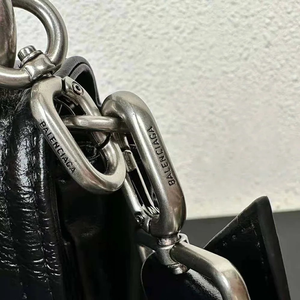 Balenciaga BB Soft Large Flap Bag in Black for Women