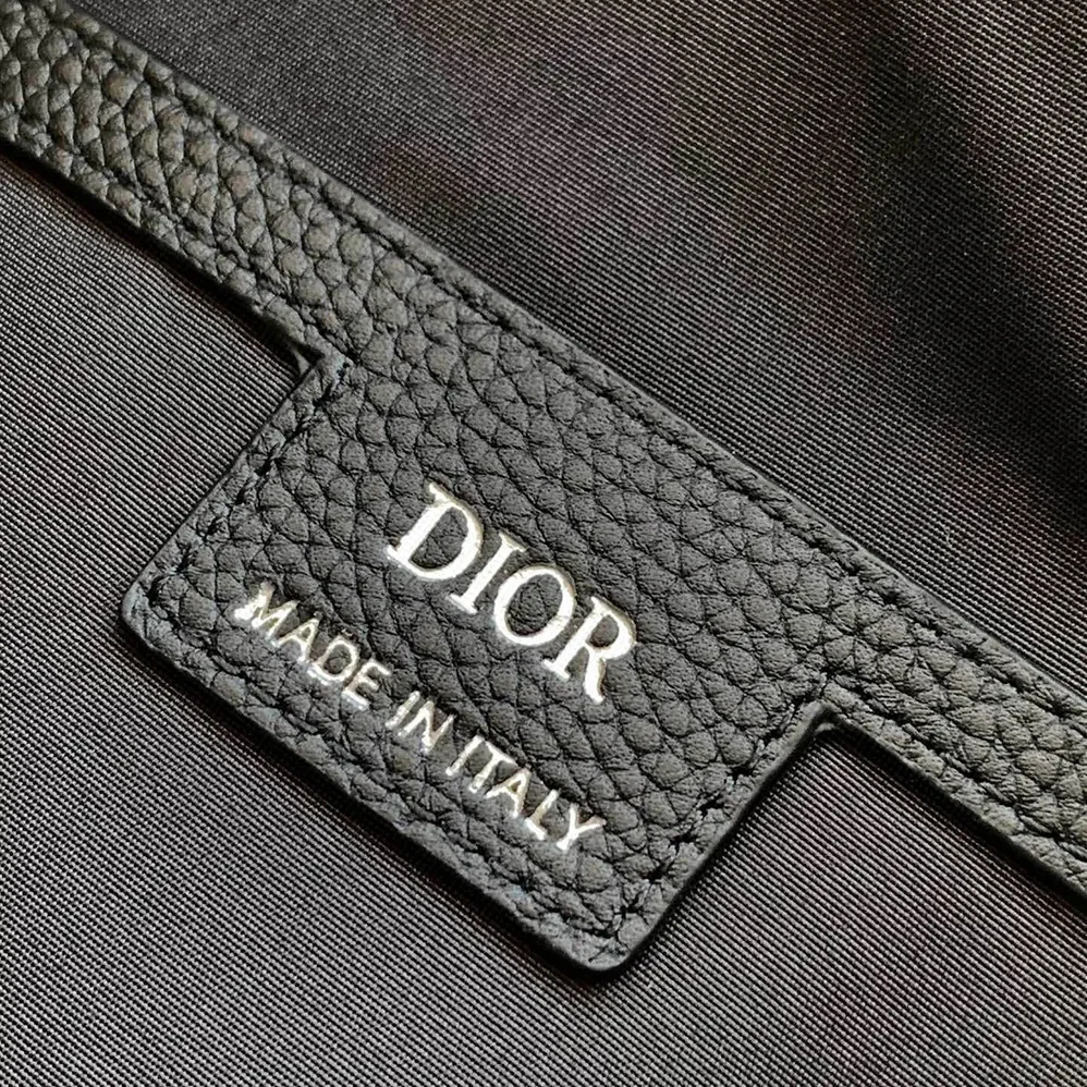 Dior Small Rider Soft Hobo Bag Black Dior Oblique Jacquard and Black Grained Calfskin for Men Dior Small Rider Soft Hobo Bag Black Dior Oblique Jacquard and Black Grained Calfskin for Men
