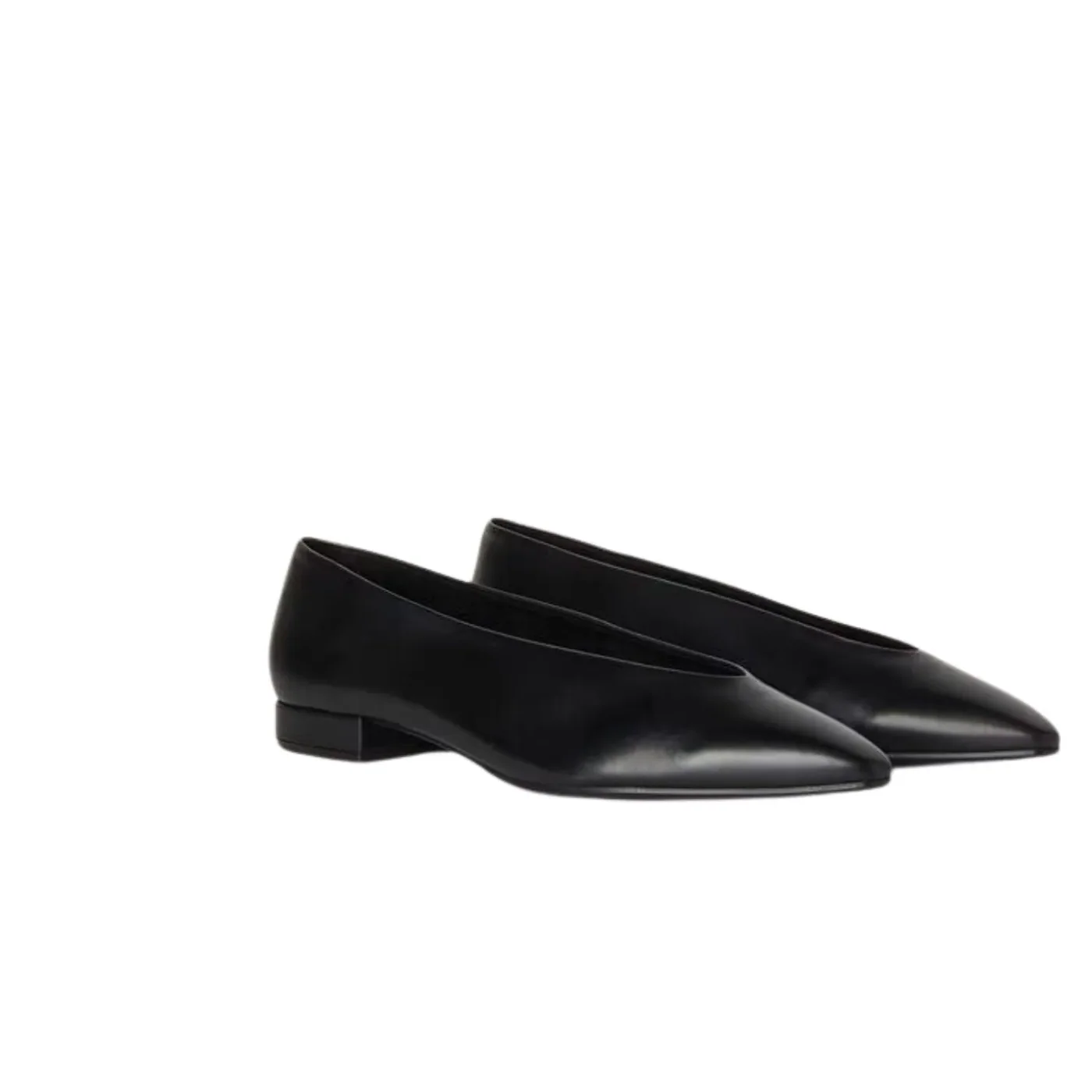 Loro Piana Rebecca Ballerinas Black - FAN3737 8000