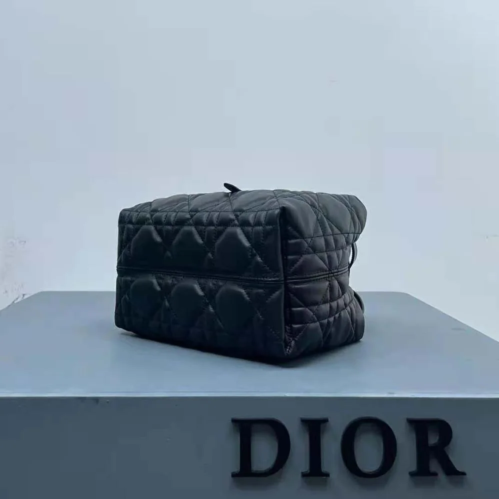 Dior Small Dior Toujours Bag Black Macrocannage Calfskin for Women Dior Small Dior Toujours Bag Black Macrocannage Calfskin for Women
