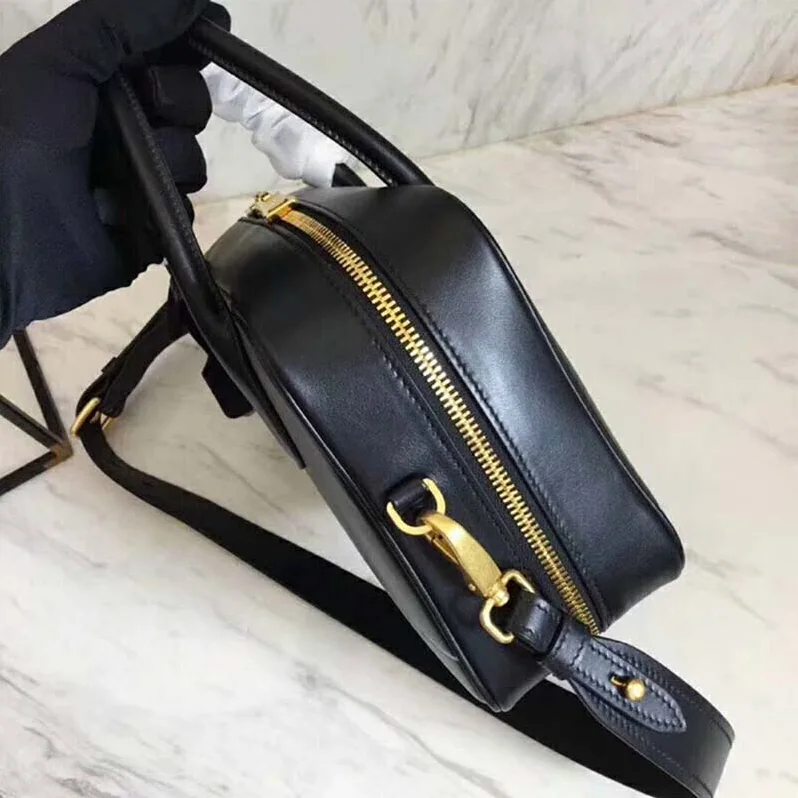 Prada Mirage Small Leather Bag for Women in Black