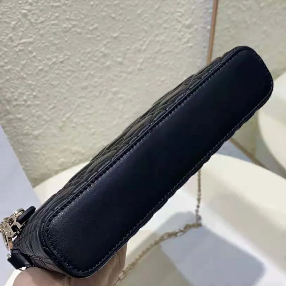 Dior Miss Dior Dior Midi Mini Bag Black Cannage Lambskin for Women Dior Miss Dior Dior Midi Mini Bag Black Cannage Lambskin for Women