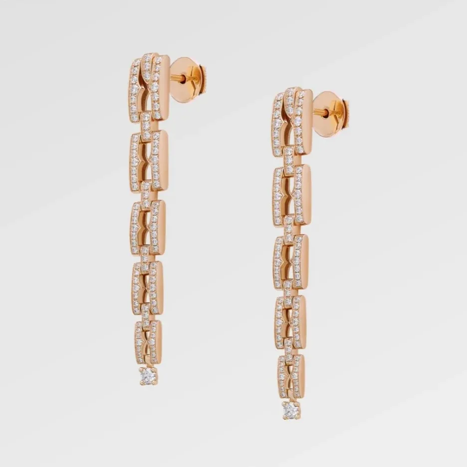 Bvlgari B.zero1 Earrings Rose Gold