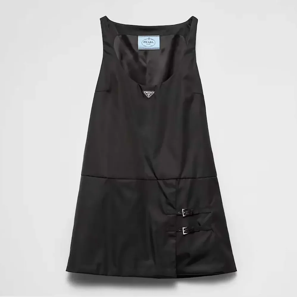 Prada Sleeveless Re for Women in Nylon Dress