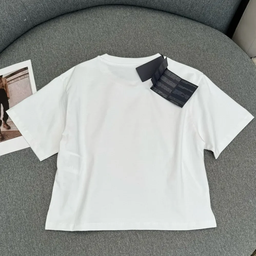 Prada Printed Jersey T for Women in shirt in Ivory