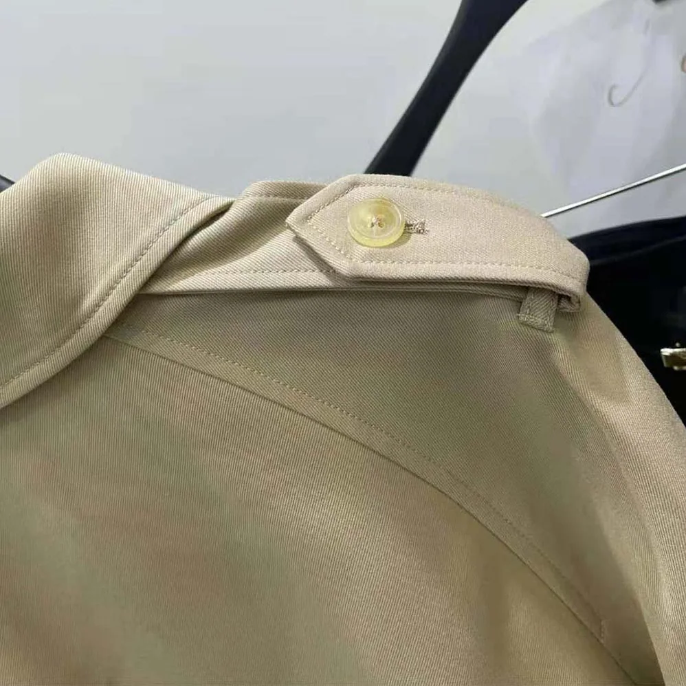 Celine Wiltern Trench Coat in Cotton Gabardine for Men