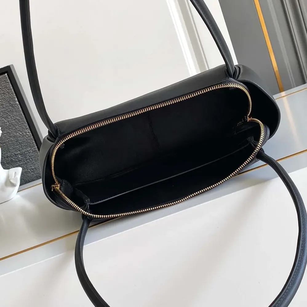 Prada Darling Medium Leather Shoulder Bag for Women in Black Prada Darling Medium Leather Shoulder Bag for Women in Black