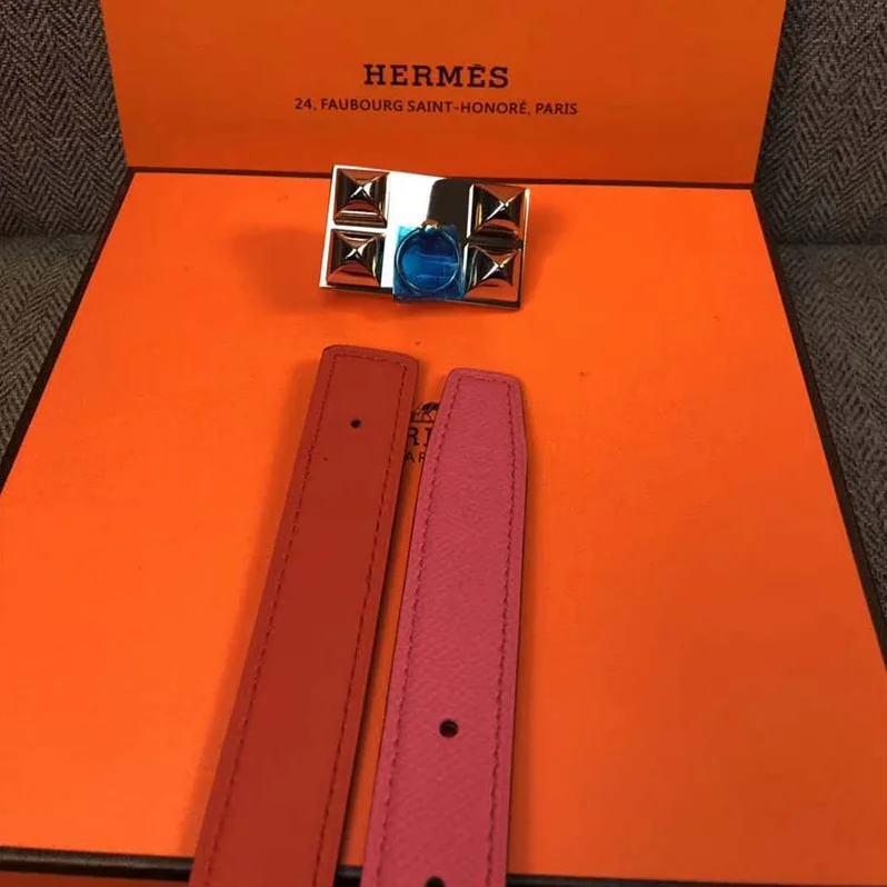 Hermes Collier De Chien Belt Buckle & Reversible Leather Strap 24 mm for Women
