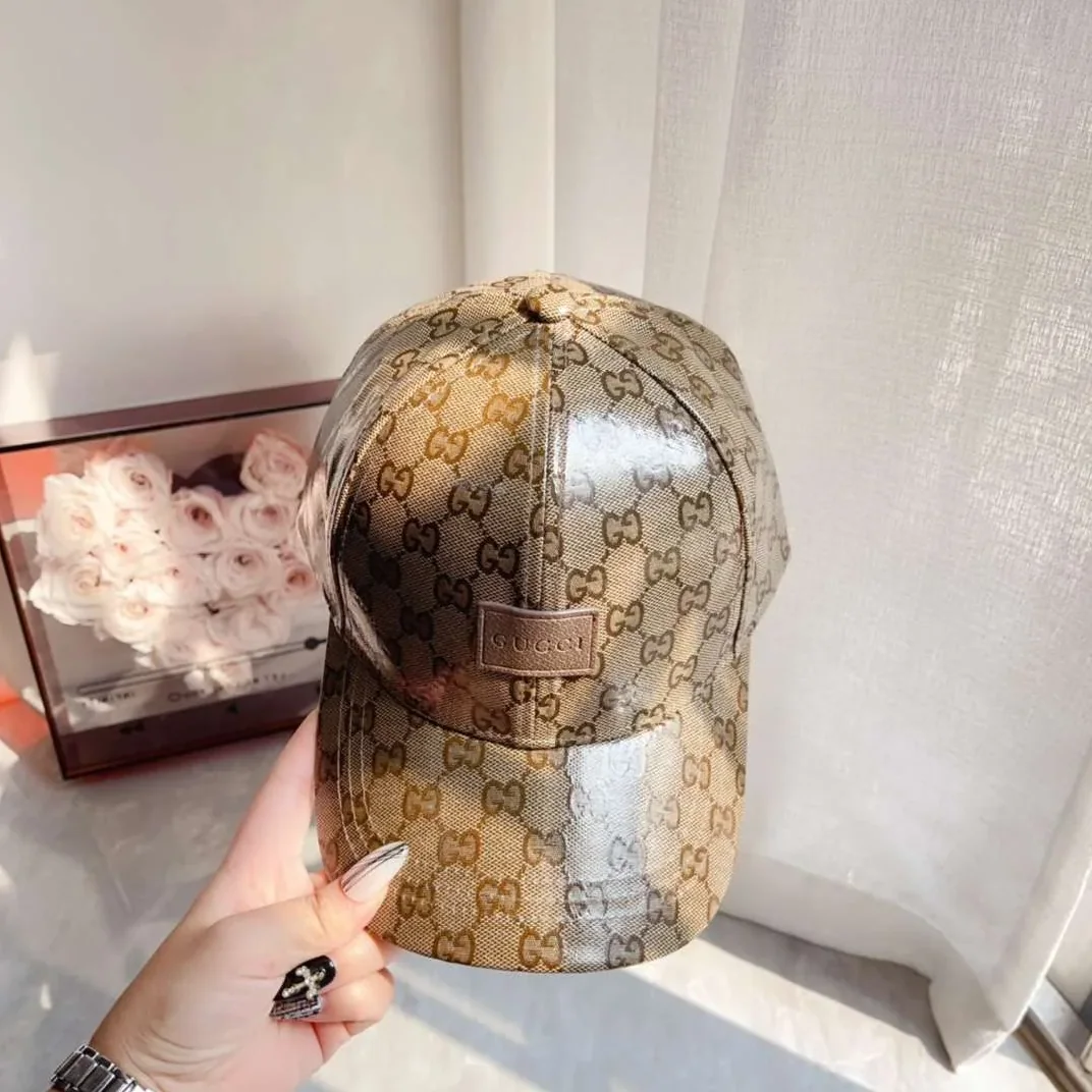 Gucci GG Canvas Baseball Hat Brown Gucci GG Canvas Baseball Hat Brown